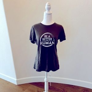 Bella + Canvas “Be a Better Human” Black 100% Cotton Tshirt - XL (runs small)